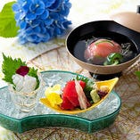 月替わりで楽しめる厳撰会席「味暦」