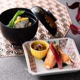 月替わりで楽しめる厳撰会席「味暦」