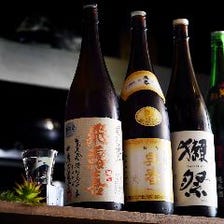 日本酒・地酒常時２０種以上ご用意！