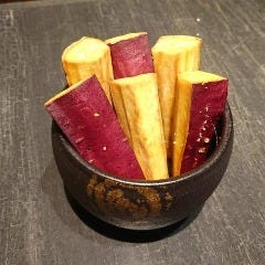 サツマイモスティック揚