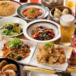 当店自慢の中華料理110種類に飲み放題を付けた、当店一番人気の食べ飲み放題コース