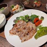 豚の塩麴漬け焼きLUNCH