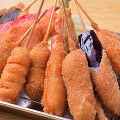 個室 串カツ 食べ放題 日本一の串かつ横綱 梅田堂山店 メニュー 串かつ 肴 名物 ぐるなび