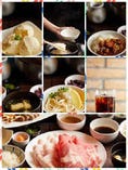 野菜・うどん・ご飯・カレー・味噌汁・飲み物・アイス取り放題！