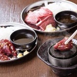 鮮度が命！炙り肉刺し