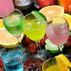 女性に人気のカクテル充実 アラカルト飲み放題もOK