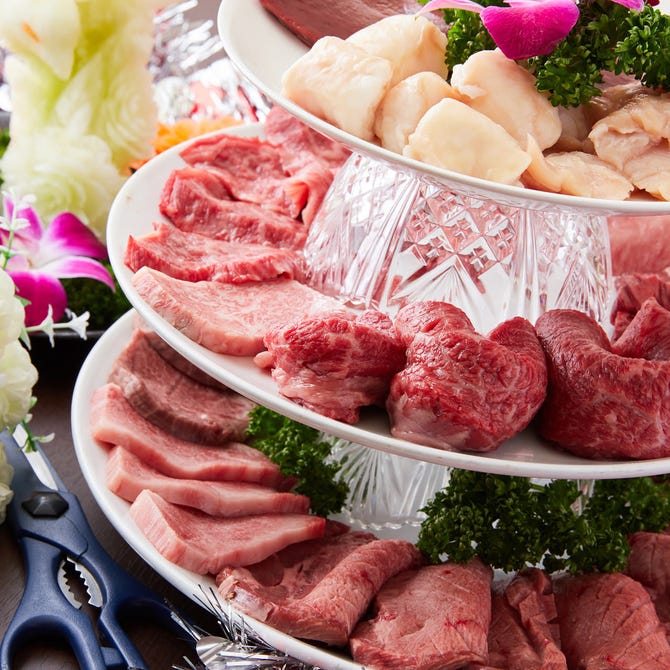 厳選黒毛和牛食べ放題 箱崎炭火焼肉 人形町 小伝馬町 焼肉 ぐるなび