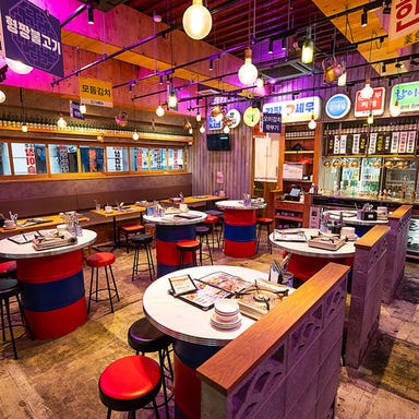 韓国屋台料理とプルコギ専門店 ヒョンチャンプルコギ松山二番町店 店内の画像