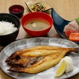 ホッケ焼魚定食