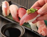 寿司ネタももちろん三浦地魚！！