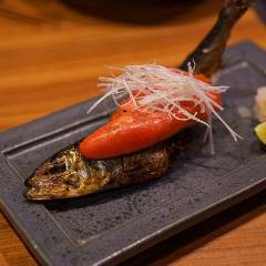 囲炉魚 自在鈎(木彫り魚）の販売
