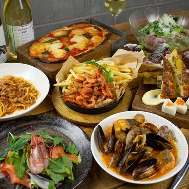 牡蠣ときどきサカナ メリケンサカナ 名駅店_<120分飲み放題付> 宴会で新鮮魚介をご堪能あれ!海鮮尽くし!【メリケンサカナ満喫コース】