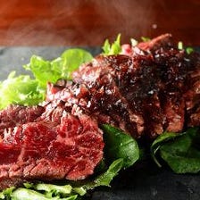 最高級プライム牛の極上赤身バベットステーキ