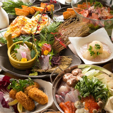 鮮魚×創作料理 個室居酒屋 旬の味覚 ふく  コースの画像