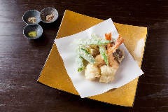 祇園 天ぷら晩餐