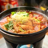 四川風ホルモン鍋