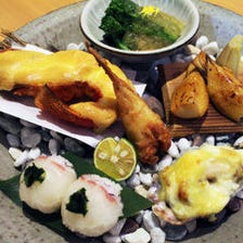 旬の食材満載　宴会コース4000円～