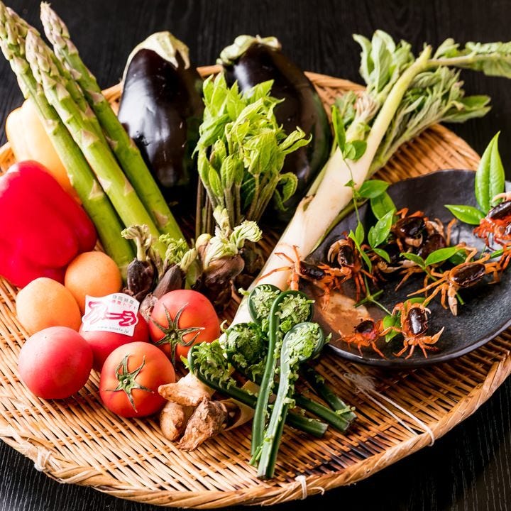 和食 こばやし 個室割烹_鎌倉野菜やオーナーの畑で採れる新鮮な野菜など選りすぐりの食材