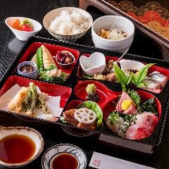 「松花堂御膳」(前日までにご予約ください) 和食 こばやし_「松花堂御膳」(前日までにご予約ください)