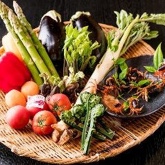 和食 こばやし 個室割烹_鎌倉野菜や自家菜園の野菜を使用しております。