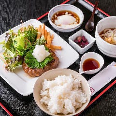 和食 こばやし 個室割烹_煮込みハンバーグ定食