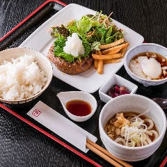 和食 こばやし 個室割烹_煮込みハンバーグ定食