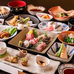 和食 こばやし 個室割烹_個室料・税サ込！【料理のみ】お得な顔合わせパック！接待にも。旬の味覚「9,000円コース」《全11品》