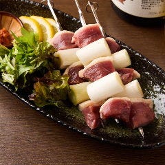 和食 こばやし 個室割烹_合鴨ねぎま焼き
