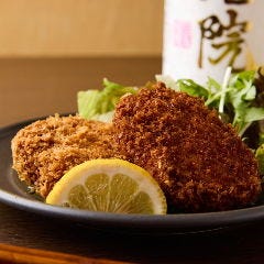 和食 こばやし 個室割烹_葉山牛メンチ・コロッケ盛り