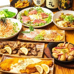 国産鶏の炭火炙り焼きがメインの『炭火焼き宴会コース』