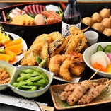 【2.5時間飲み放題付】屋形船貸切プラン〈全6品〉11,000円（税込）