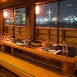 海の上から東京の夜景を堪能
