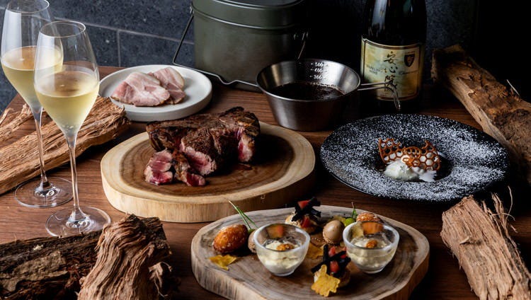 GINZA ONO Gratia‐Smoke Dining‐ メニュー：ディナーコース - 楽天ぐるなび