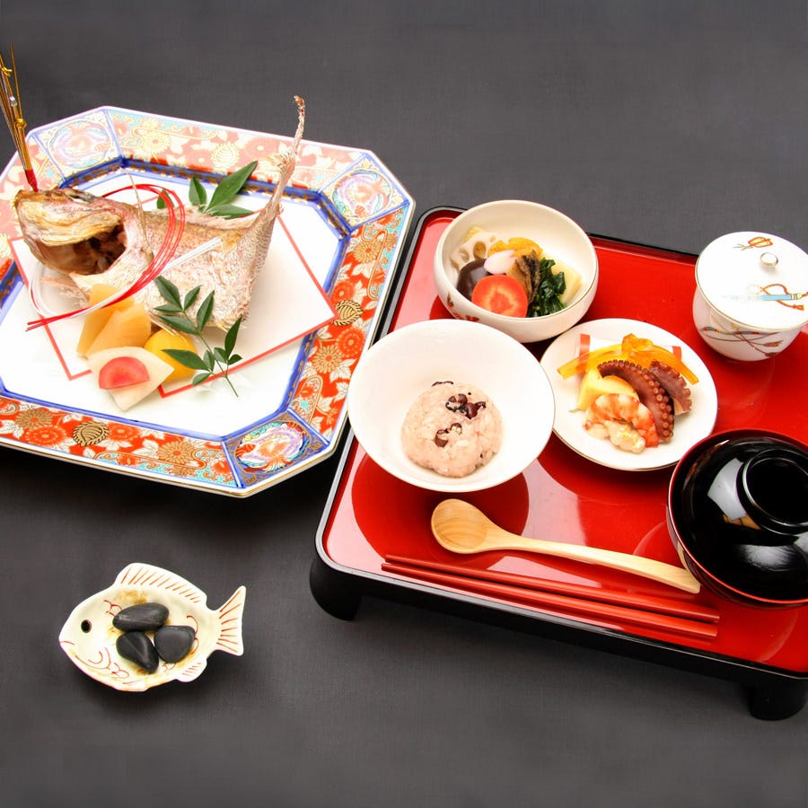 お食い初めお膳 百日祝い の詳細 瀬戸寿司割烹 安芸茶寮 広島市 会席料理 ぐるなび