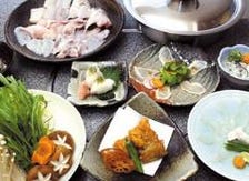 素材を活かしたふぐ料理