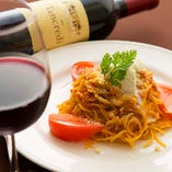 《ワイン付》◆クアリタペアリングコース◆ お料理に厳選ワインを添えて