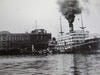 久吉　支那の国　中国へ
日本から蒸気船で中国は関東州　大連港へ　渡中しました。