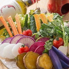 厳選野菜のバーニャカウダ