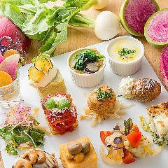 当店のスペシャリテ!!何種類もの野菜がとれる食べ応えある一皿