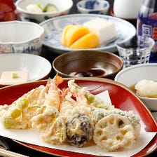 【ネット限定】極上の天ぷらをご堪能8,640円コース（全8品）忘年会・新年会・接待・会食