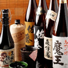なかなかお目にかかれないプレミアム焼酎も!