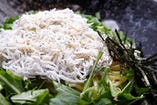 釜揚げシラスのスパゲティ