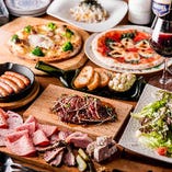 【2時間飲み放題付】平日（月～木）日曜限定！ﾌﾟﾚﾓﾙ＆ｽﾊﾟｰｸﾘﾝｸﾞﾜｲﾝ付 LoRoライトコース〈全7品〉