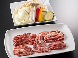 ガーデングリル サッポロビール園グレインフェッドラム まるごとジンギスカン