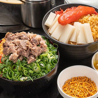 もんじゃ・韓国風鉄板焼「まんぷく」関内店_選ぶのが楽しい!もんじゃ焼き