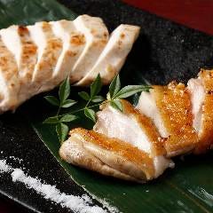 水郷赤鶏のお口ももとむねの食べ比べ