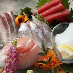 刺身雲海盛り合わせ