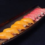 にぎり寿司(2種盛り10貫)