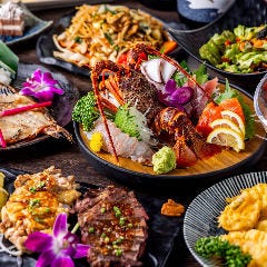 伊勢海老とA5黒毛和牛 夜景個室 雅邸 品川 メニュー：得◎30％OFFなど