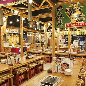 浜焼小屋 馬鹿貝（ばかがい）  店内の画像